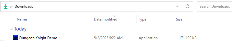 Download in progress